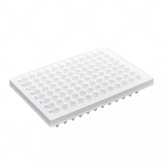 0.2 mL White Half-Skirt, 96-Well, PCR Plate with Black Alignment Mark