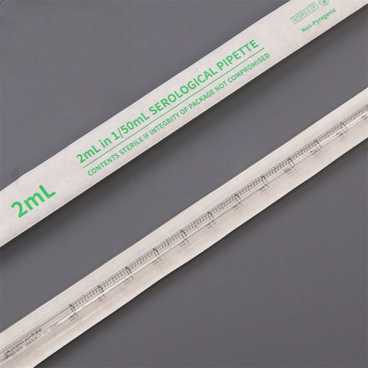 2 mL Sterile Polystyrene Disposable Serological Pipettes