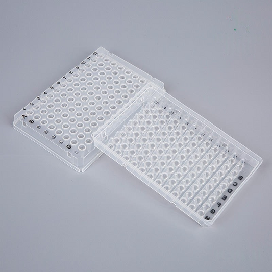 96-Well Transparent TC-Treated Cell Culture Plates with Clear Lid, Sterile, Individually Wrapped