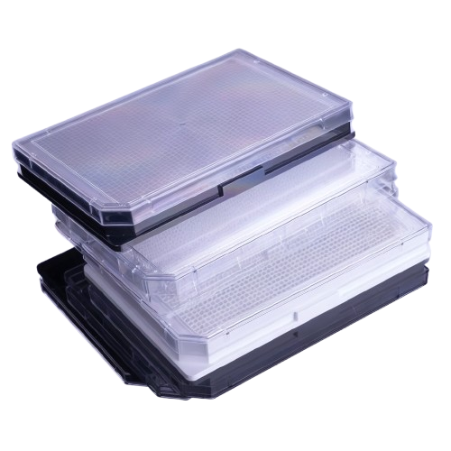 Pipettra 1536-Well White Medium-Binding ELISA Plate with Lid, Non-Sterile
