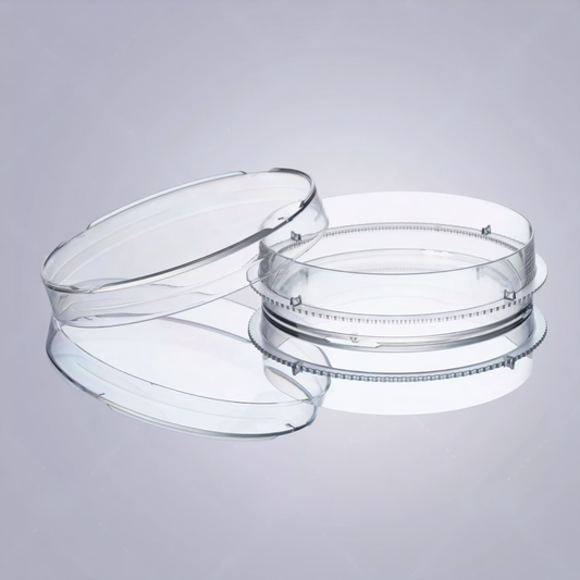 100mm Flat‑Bottom Cell Culture Plate TC‑Treated Surface Sterile